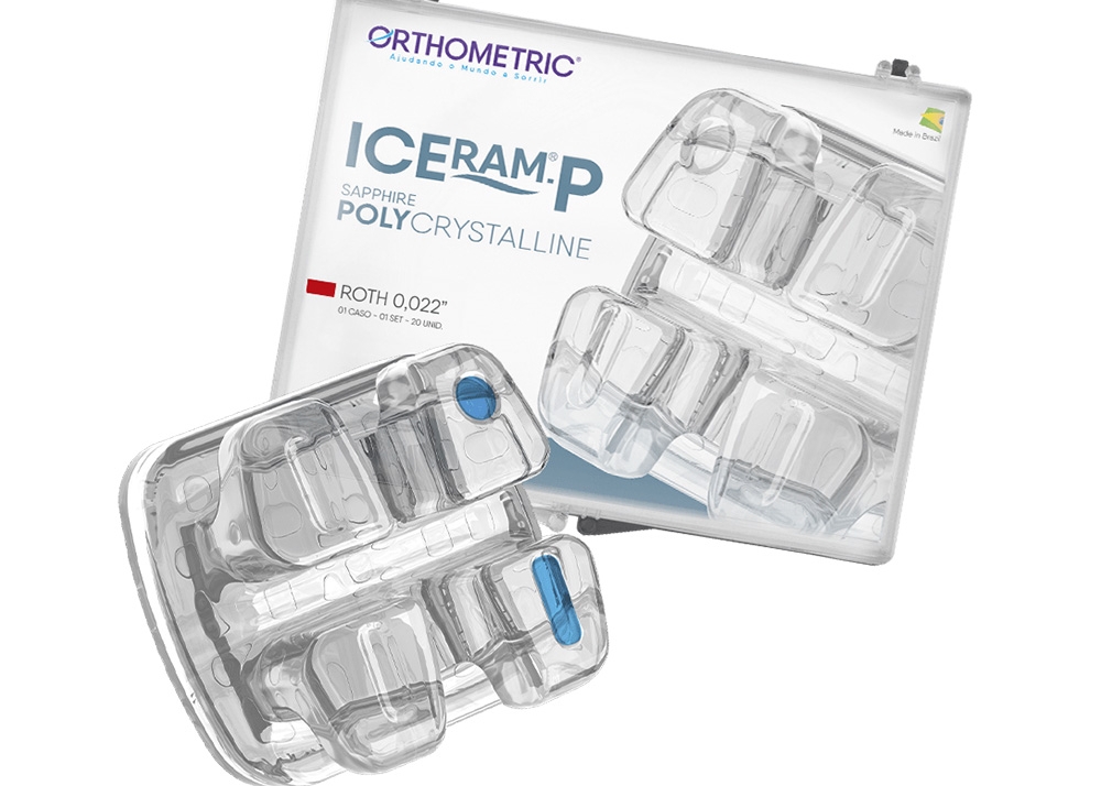 ICERam-P Roth .022 (Polikristallik Breket)